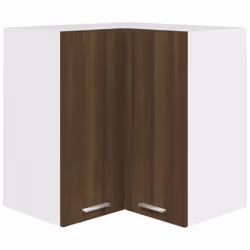 vidaXL Kitchen Cabinet Home Storage Shelf Organiser Cupboard Engineered Wood - Brown oak