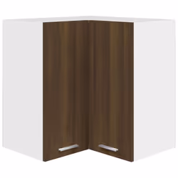 vidaXL Kitchen Cabinet Home Storage Shelf Organiser Cupboard Engineered Wood - Brown oak