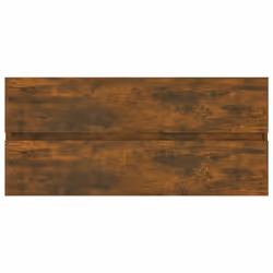 vidaXL Bathroom Furniture Set 2 Piece Storage Cabinet Cupboard Engineered Wood - smoked oak - Additional view 3