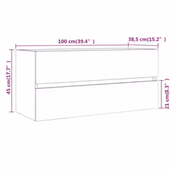 VidaXL 815658 bathroom furniture set - Additional view 8