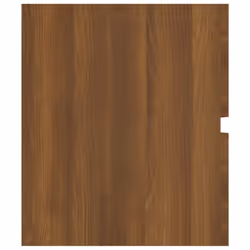 vidaXL Bathroom Furniture Set 2 Piece Storage Cabinet Cupboard Engineered Wood - brown oak - Additional view 5