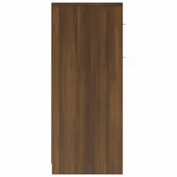 vidaXL Bathroom Cabinet Sink Cupboard Storage Vanity Unit Engineered Wood - brown oak - Additional view 6