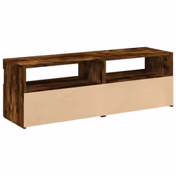 vidaXL TV Cabinet with LED Lights Sideboard TV Stand TV Unit Hifi Cabinet - smoked oak, 2 - Additional view 9