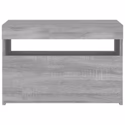 vidaXL TV Cabinet with LED Lights Sideboard TV Stand TV Unit Hifi Cabinet - grey sonoma, 1 - Additional view 9