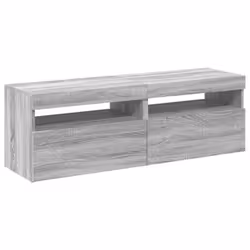 vidaXL TV Cabinet with LED Lights Sideboard TV Stand TV Unit Hifi Cabinet - grey sonoma, 2 - Additional view 5