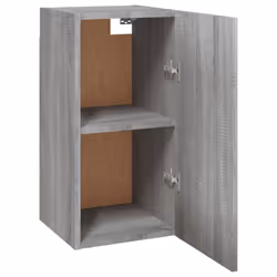 vidaXL TV Cabinet Engineered Wood Wall Mounted Stand Living Room TV Console - grey sonoma, 30.5 x 30 x 60 cm/1 - Additional view 5