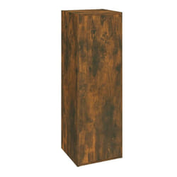 vidaXL TV Cabinet Engineered Wood Wall Mounted Stand Living Room TV Console - smoked oak, 30.5 x 30 x 90 cm/1