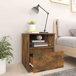 VidaXL 815817 nightstand/bedside table Oak - Additional view 6