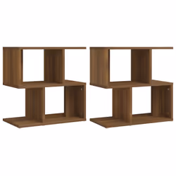 VidaXL 815833, Oak, Wood, 500 mm, 300 mm, 515 mm, 2 pc(s)