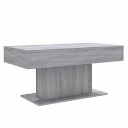vidaXL Coffee Table Chipboard Couch End Center Accent Table Multi Colours - grey sonoma, 1