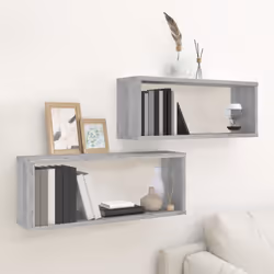 VidaXL 815927 shelve Wood Grey