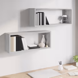 VidaXL 815927 shelve Wood Grey - Additional view 6