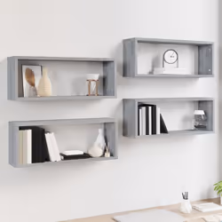 VidaXL 815928 shelve Wood Grey - Additional view 6