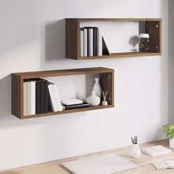 VidaXL 815930 shelve Wood Brown, Wood - Additional view 6