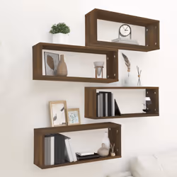 VidaXL 815931 shelve Wood Brown, Wood