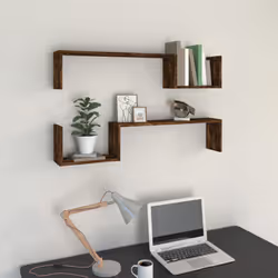 VidaXL 815933 shelve Wood Oak, Brown
