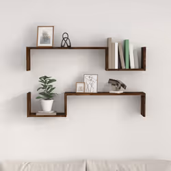 VidaXL 815933 shelve Wood Oak, Brown