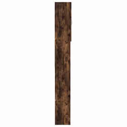 vidaXL Washing Machine Cabinet Bathroom Laundry Room Cupboard Storage Rack - smoked oak - Additional view 6