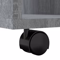 vidaXL Rolling Cabinet Drawer Cabinet Filing Storage Cabinet Engineered Wood - grey sonoma - Additional view 8