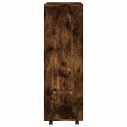 vidaXL Wardrobe Bedroom Rack Closet Clothes Storage Organiser Engineered Wood - smoked oak - Additional view 6