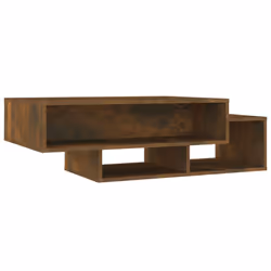vidaXL Coffee Table Hallway End Sofa Table Tea Side Table Engineered Wood - smoked oak