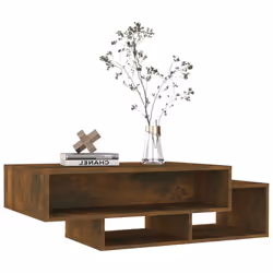 vidaXL Coffee Table Hallway End Sofa Table Tea Side Table Engineered Wood - smoked oak - Additional view 4
