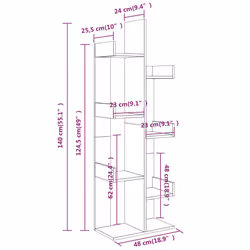 VidaXL 816006 living room bookcase - Additional view 6