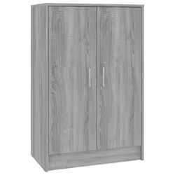 vidaXL Shoe Bench Hallway Bench Seat Shoe Organiser Shoe Rack Engineered Wood - grey sonoma - Additional view 5