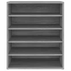 vidaXL Shoe Cabinet Shoe Storage Rack Organiser Shoe Cupboard Engineered Wood - grey sonoma - Additional view 2