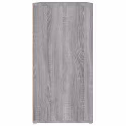 vidaXL Shoe Cabinet Shoe Storage Rack Organiser Shoe Cupboard Engineered Wood - grey sonoma - Additional view 9