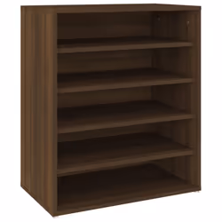 vidaXL Shoe Cabinet Shoe Storage Rack Organiser Shoe Cupboard Engineered Wood - brown oak