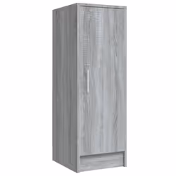 vidaXL Shoe Cabinet Engineered Wood Shoe Storage Shelf Rack Set Multi Colours - grey sonoma - Additional view 5
