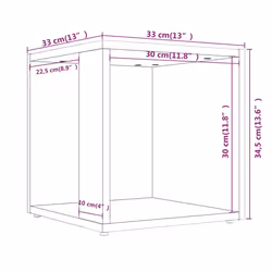 VidaXL 816021 coffee/side/end table - Additional view 7