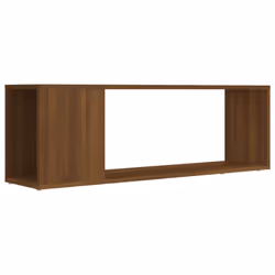 vidaXL TV Cabinet TV Stand Media TV Unit Entertainment Centre Engineered Wood - brown oak