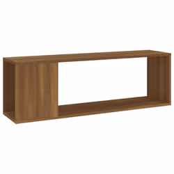vidaXL TV Cabinet TV Stand Media TV Unit Entertainment Centre Engineered Wood - brown oak