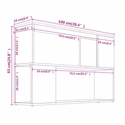 VidaXL 816038 living room bookcase - Additional view 7