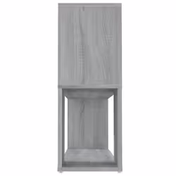 vidaXL Book Cabinet Highboard Book Rack Display Storage Shelf Engineered wood - grey sonoma - Additional view 5