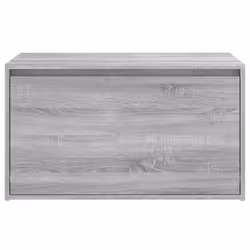 vidaXL Hall Bench Engineered Wood Hallway Entryway Storage Bench Multi Colours - grey sonoma - Additional view 6