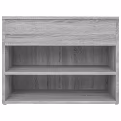 vidaXL Shoe Bench Hallway Bench Seat Shoe Organiser Shoe Rack Engineered Wood - grey sonoma - Additional view 6