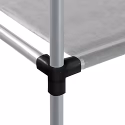 vidaXL Storage Rack over Washing Machine Iron Space Saver Shelf Multi Colours - grey - Additional view 5