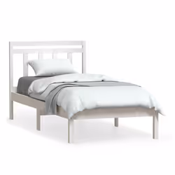 VidaXL 3100610, White, 2.06 m, 2.06 m, 100 cm, 2000 x 2000 mm, 2060 x 40 x 1000 mm