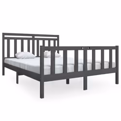 VidaXL 3100965, Grey, 156 cm, 2.06 m, 100 cm, 1500 x 2000 mm, 1560 x 40 x 1000 mm