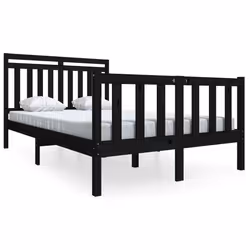 VidaXL 3100982, Black, 2.06 m, 2.06 m, 100 cm, 2000 x 2000 mm, 2060 x 40 x 1000 mm