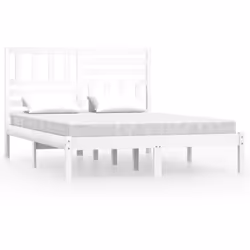 VidaXL 3101024, White, 146 cm, 2.06 m, 100 cm, 1400 x 2000 mm, 1460 x 40 x 1000 mm