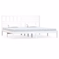 VidaXL 3101044, White, 2.06 m, 2.06 m, 100 cm, 2000 x 2000 mm, 2060 x 40 x 1000 mm