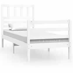 VidaXL 3101059, White, 126 cm, 195.5 cm, 100 cm, 1200 x 1900 mm, 1260 x 40 x 1000 mm