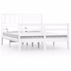 VidaXL 3101069, White, 146 cm, 195.5 cm, 100 cm, 1400 x 1900 mm, 1460 x 40 x 1000 mm