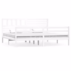 VidaXL 3101104, White, 186 cm, 2.06 m, 100 cm, 1800 x 2000 mm, 1860 x 40 x 1000 mm
