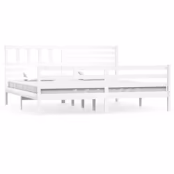 VidaXL 3101109, White, 2.06 m, 2.06 m, 100 cm, 2000 x 2000 mm, 2060 x 40 x 1000 mm