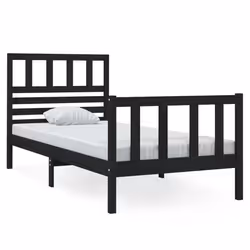 VidaXL 3101117, Black, 81 cm, 195.5 cm, 100 cm, 750 x 1900 mm, 810 x 40 x 1000 mm